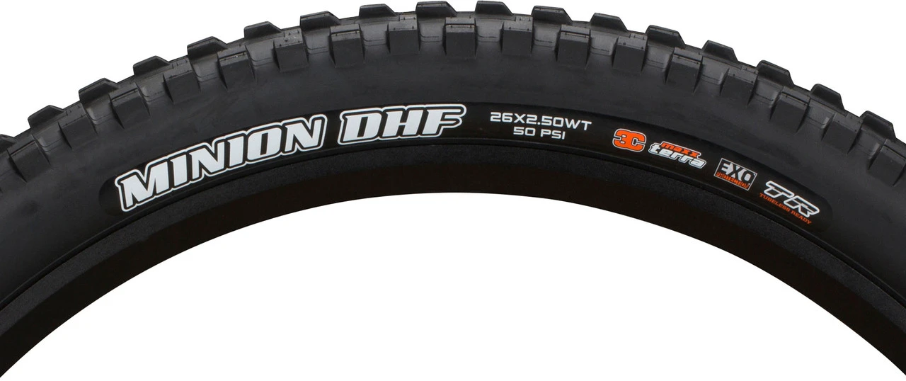 MAXXIS Minion DHF 3C MaxxTerra EXO WT TR 26" Faltreifen 3 MAXXIS Minion DHF 3C MaxxTerra EXO WT TR 26" Faltreifen – Bild 3