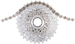 Shimano XT Kassette CS-M771-10 + Kette CN-HG95 10-fach Verschleißset -Fahrradzubehör 251928