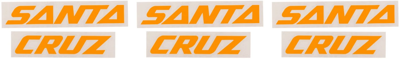 Santa Cruz Aufkleber Unterrohr 1 Santa Cruz Aufkleber Unterrohr