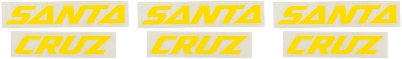 Santa Cruz Aufkleber Unterrohr 3 Santa Cruz Aufkleber Unterrohr – Bild 3