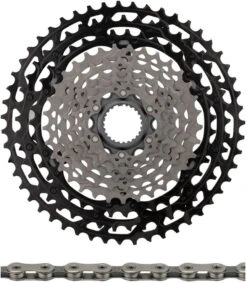 Shimano XTR Kassette CS-M9100-12 + Kette CN-M9100 12-fach Verschleißset