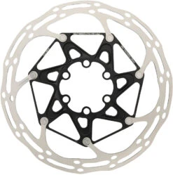 SRAM Centerline X Rounded 6-Loch Bremsscheibe Mit Stahl-Schrauben 2-teilig