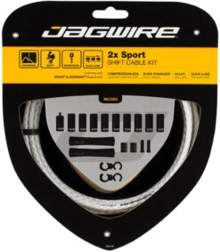 JAGWIRE 2X Sport Schaltzugset -Fahrradzubehör 319261