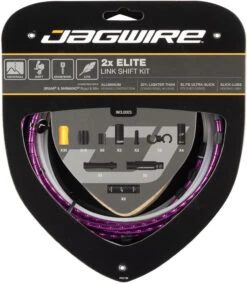 JAGWIRE 2X Elite Link Schaltzugset -Fahrradzubehör 322388