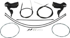 Shimano Tiagra V+h Set Schalt-/Bremsgriffe STI ST-4700/4703 2-/3-/10-fach -Fahrradzubehör 355757