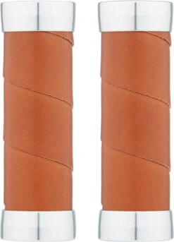 BROOKS Slender Leder Lenkergriffe Für Drehgriffschalter Beidseitig -Fahrradzubehör 473236