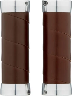 BROOKS Slender Leder Lenkergriffe Für Drehgriffschalter Beidseitig -Fahrradzubehör 473242